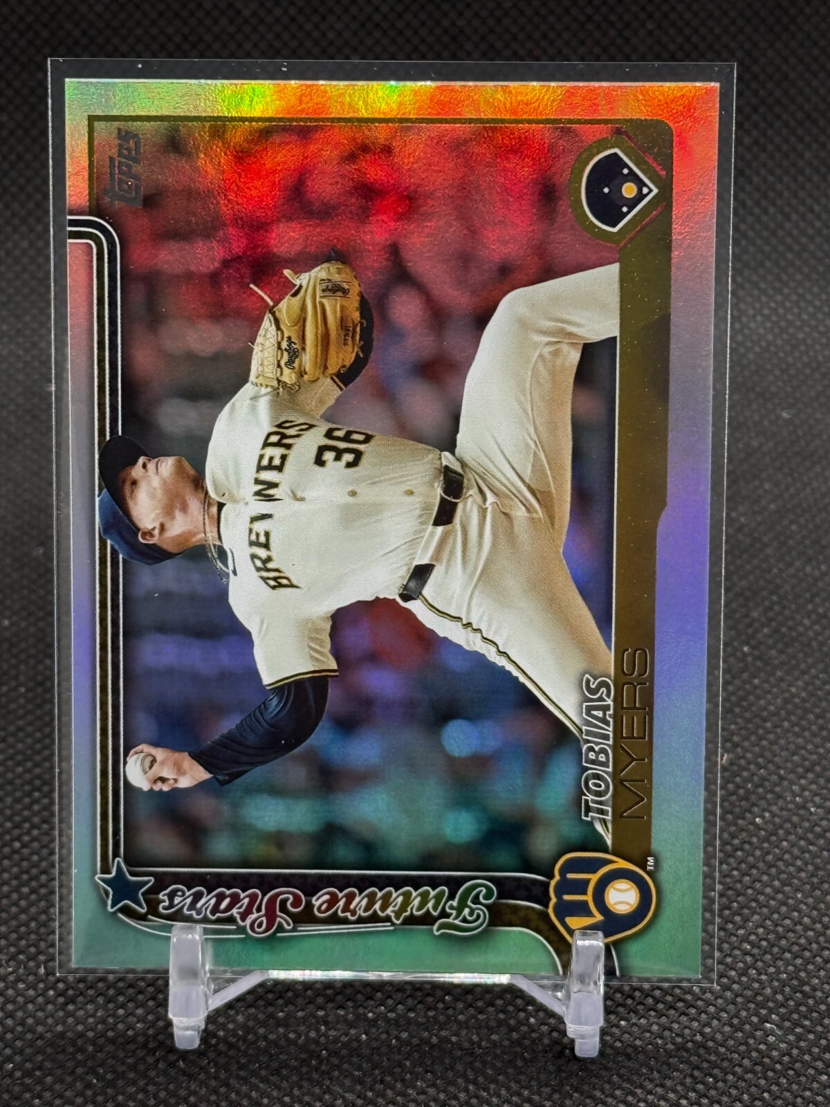 2025 Topps Series 2 RAINBOW FOIL Tobias Myers #636