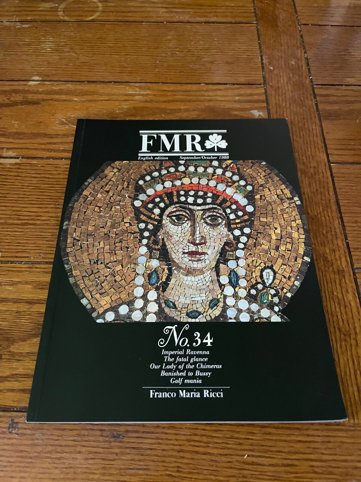 Franco Maria Ricci magazine no.4 フランコマリア FMR ART MAGAZINE FRANCO MARIA RICCI NUMBER 4 1984 ITALY, PUB