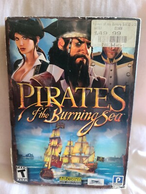 Shelf62g VINTAGE PC GAME/SOFTWARE~ Pirates of the burning sea