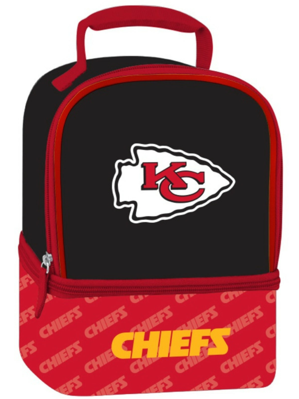 NFL Team Two Compartment Unisex Insulated Lunch Bag