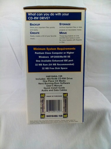 HI-VAL CD-Rewritable Drive