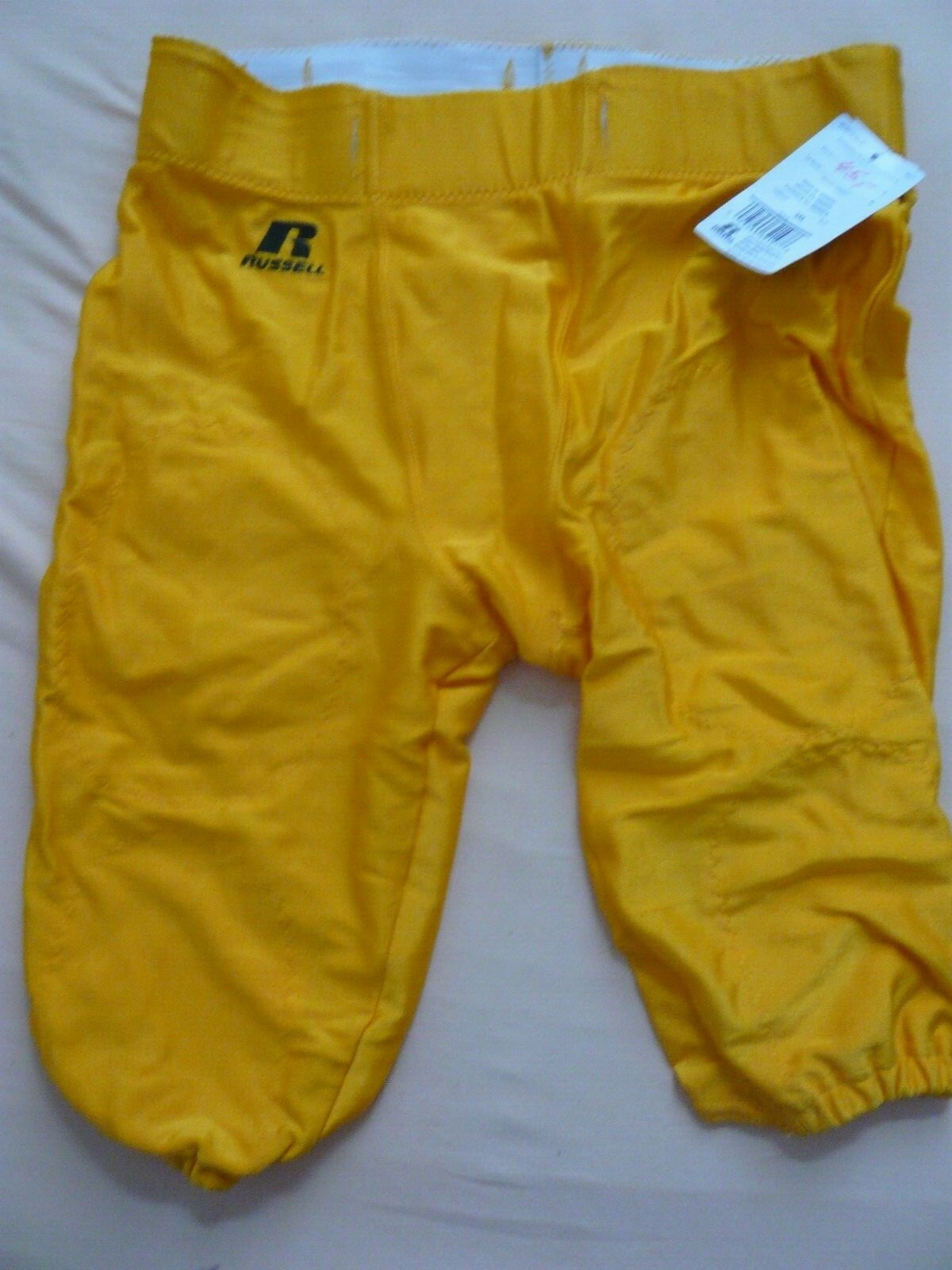 COLOGNE CROCODILES -  American Football Game Pants Hose Gelb Glänzend -  Neu !!!