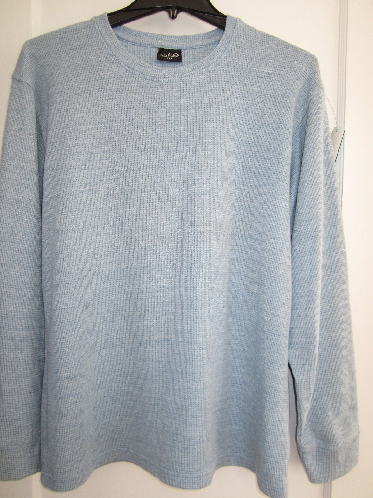 Jake Aurtia THERMAL Long Sleeve WAFFLE WEAVE Cotton TOP