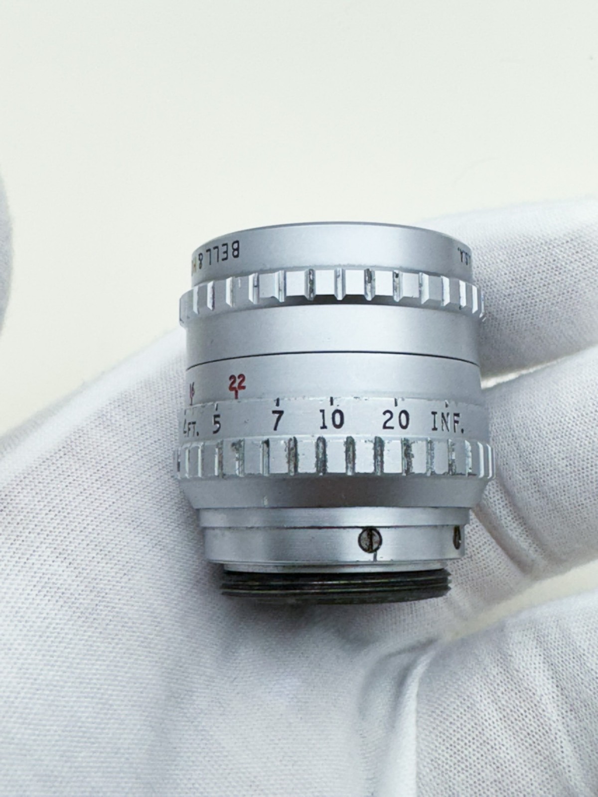 ◆Bell&Howell シネレンズ SUPER COMAT1inch f1.9 Bell and Howell Super Comat 1