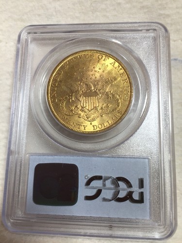 1895 S 20$ Gold Coin PCGSMS62 Double Eagle Liberty