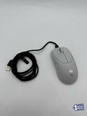 Alienware Pro Wireless Gaming Mouse Optical 6 Button Lunar Light 4GH7N (2)
