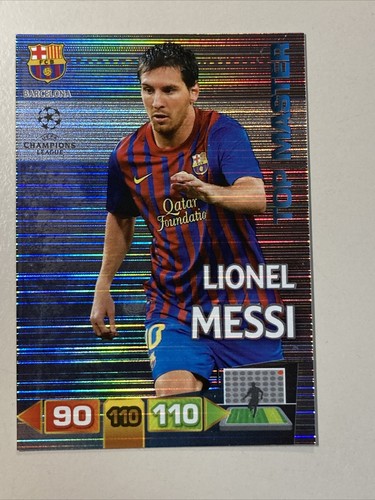 Lionel Messi TOP MASTER Panini Adrenalyn XL Champions League 2011 