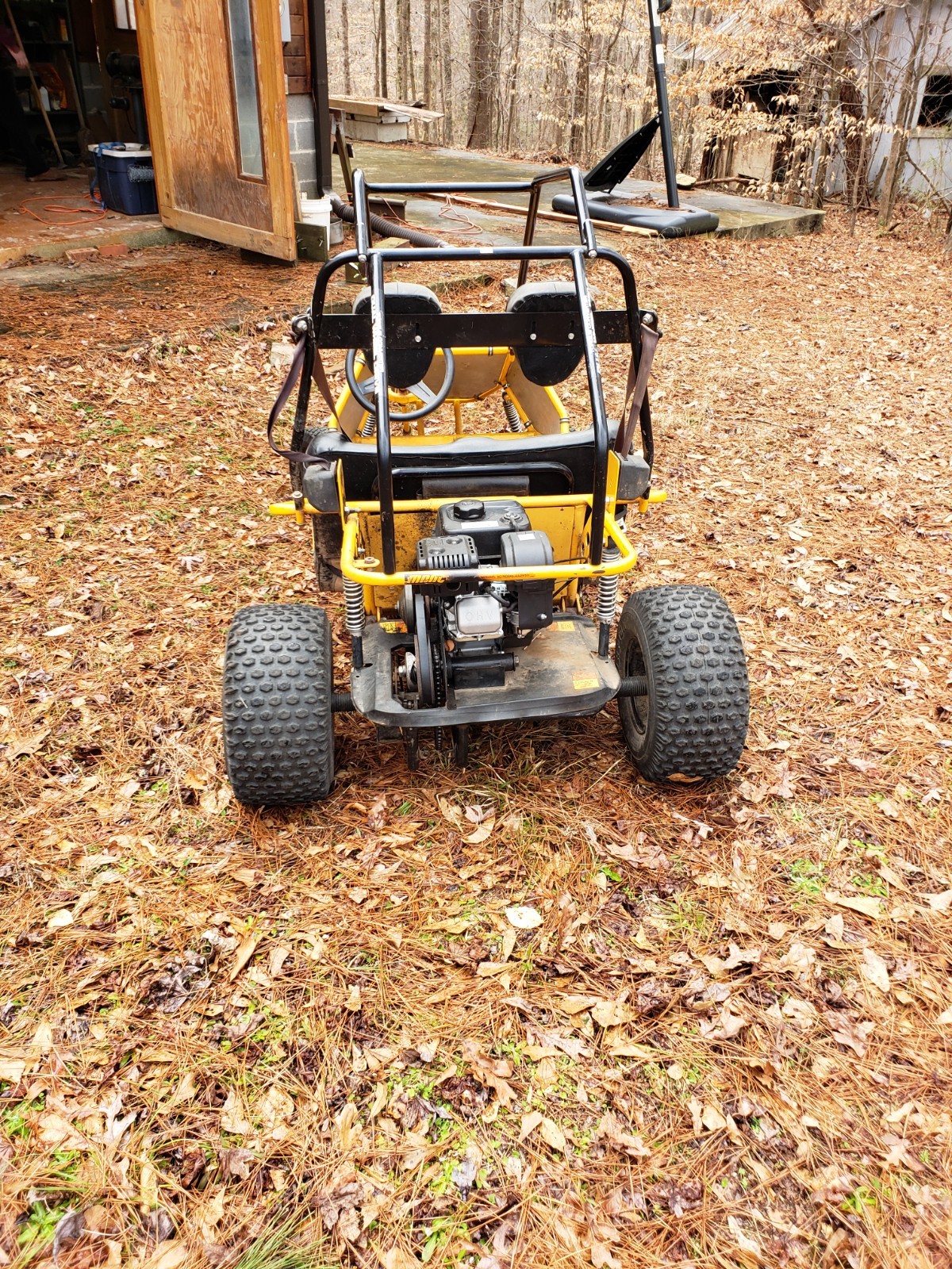 Gas Go Kart with New Engine