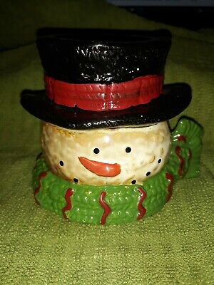 Yankee Candle Snowman Votive Candle Holder 2012
