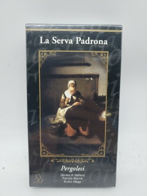 La Serva Padrona [VHS] NEW SEALED Y3C