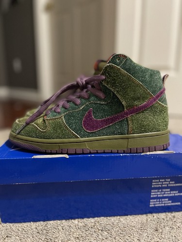 Size 6.5 - Nike SB Dunk High Premium skunk 2010 | eBay