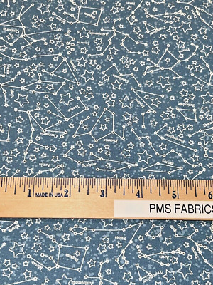 MODA Starry Sky 100% cotton fabric by the yard Novelty Celestial Evening 2416216