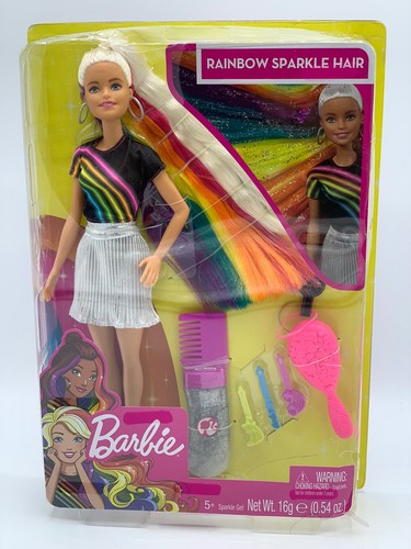 barbie sparkle hair salon