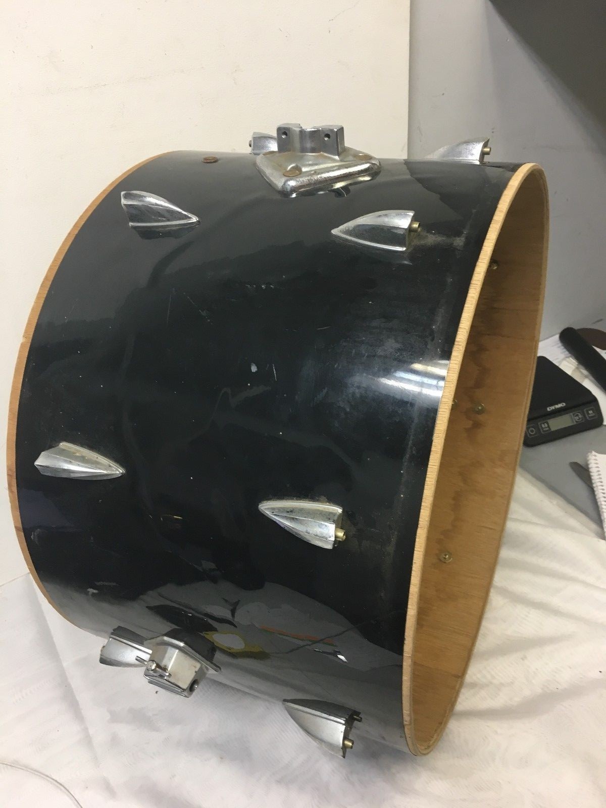 Bass Drum Lot of 2 for Parts, Repair or Decoration