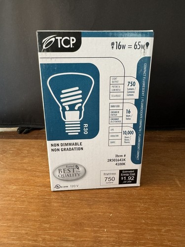 750 Lumens 16 W 4100k  Nos