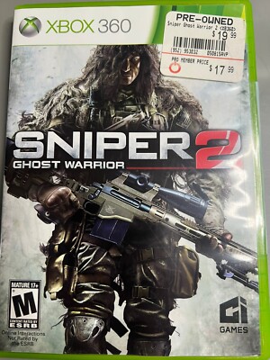 Sniper: Ghost Warrior 2 Microsoft Xbox 360 Tested
