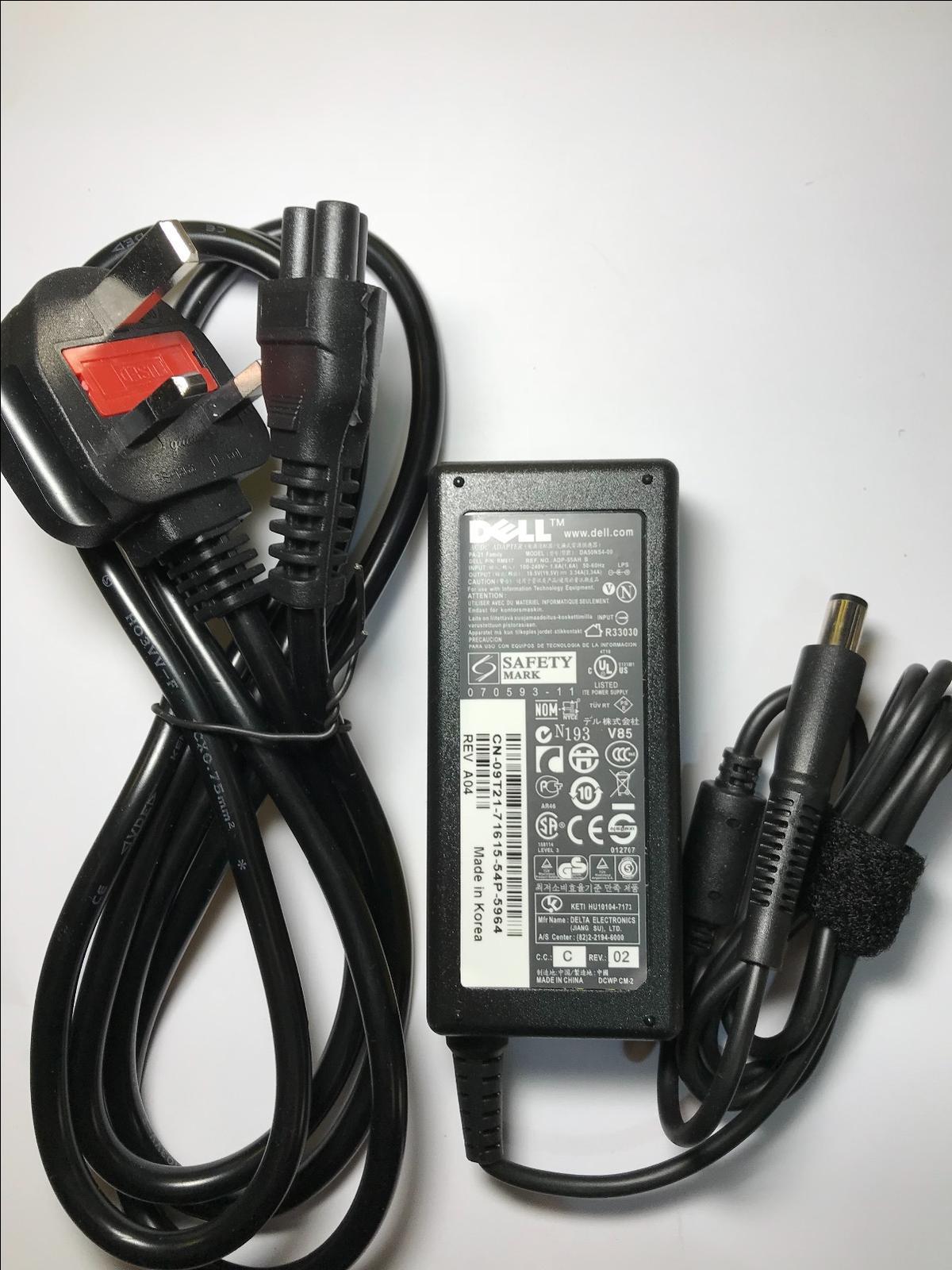 19.5V 3.34A DELL VOSTRO 1310 PA12 ADAPTER POWER CHARGER