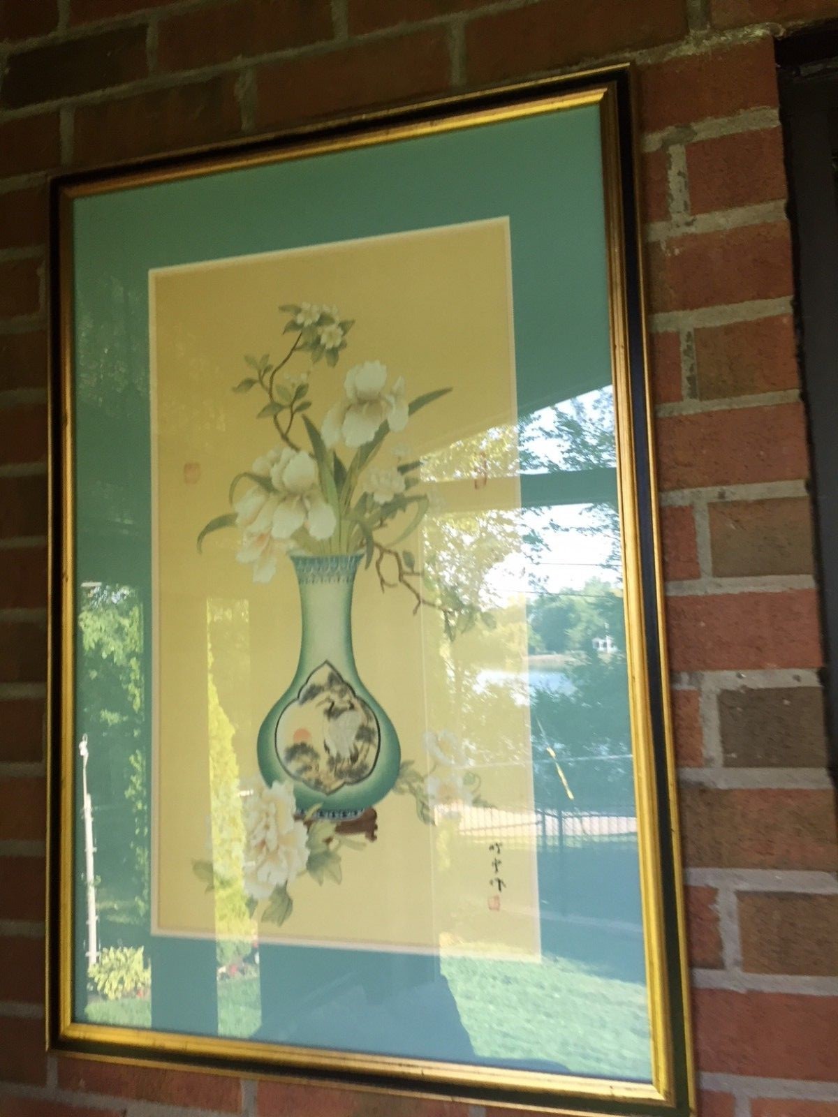 2 Magnificent Chinese watercolor silk 26