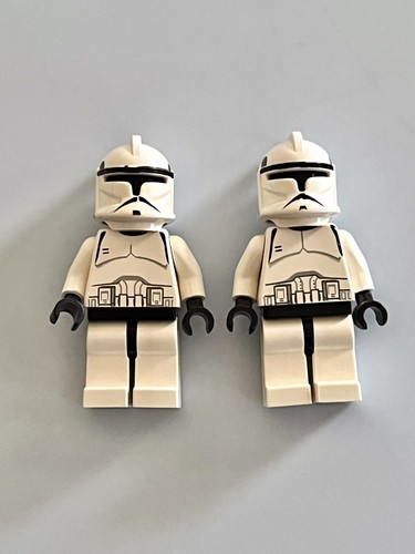 2x LEGO 7163 STAR WARS CLONE TROOPER PHASE 1 Minifigure sw0058 Rareの ...