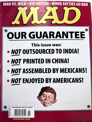 Mad Magazine  #486 Our Guarantee: