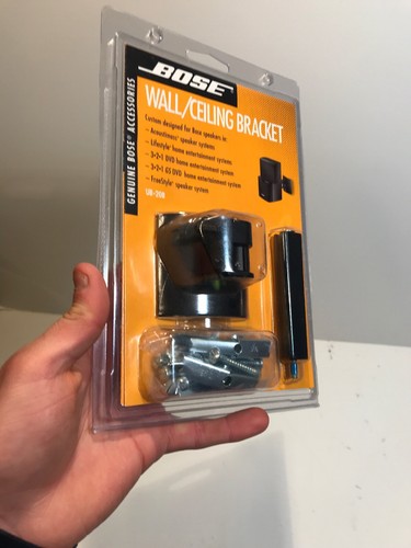 GENUINE BOSE WALL/CEILING BRACKET UB-20B NEW SEALED WITH HARDWARE OEM