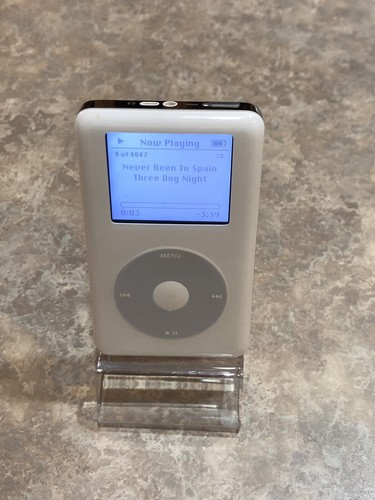 Apple iPod Classic 4th Generation 20GB White - Works Excellent 4,800+ Songs