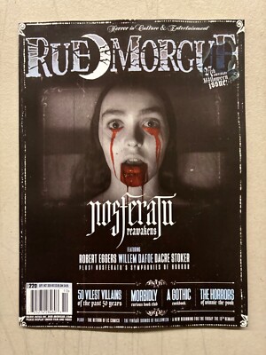 Rue Morgue Magazine Issue #220 September / October 2024 - Horror New & Unread