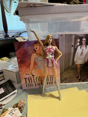 Ooak Custom Taylor Swift Barbie Doll 1/6 Scale Figure Eras Tour Custom Repaint