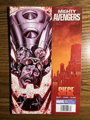 THE MIGHTY AVENGERS 35 EXTREMELY RARE NEWSSTAND VARIANT MARVEL COMICS 2010