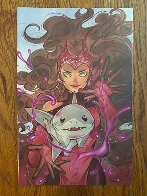 SDCC 2024 Exclusive Scarlet Witch #2 Peach Momoko Virgin Variant Jeff Landshark