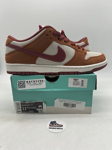 Nike SB Dunk Low Pro Dark Russet Cedar BQ6817-202 Size 11.5 Nike SB Dunk Low Pro Dark Russet Cedar BQ6817-202 Size 11.5