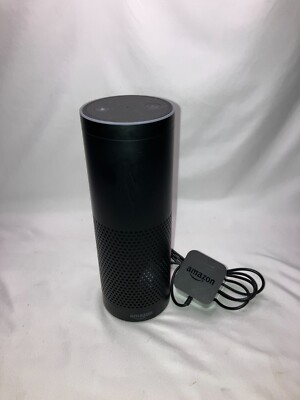 Amazon Echo 1st Gen Black Smart Assistant Home Music Speaker Model SK705DI Alexa