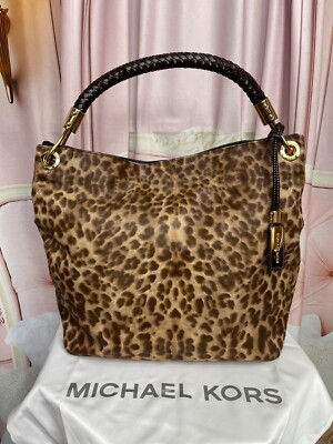 Michael Kors SKORPIOS Large Shoulder Bag Genuine Hair calf BRAND NEW! 1395$  