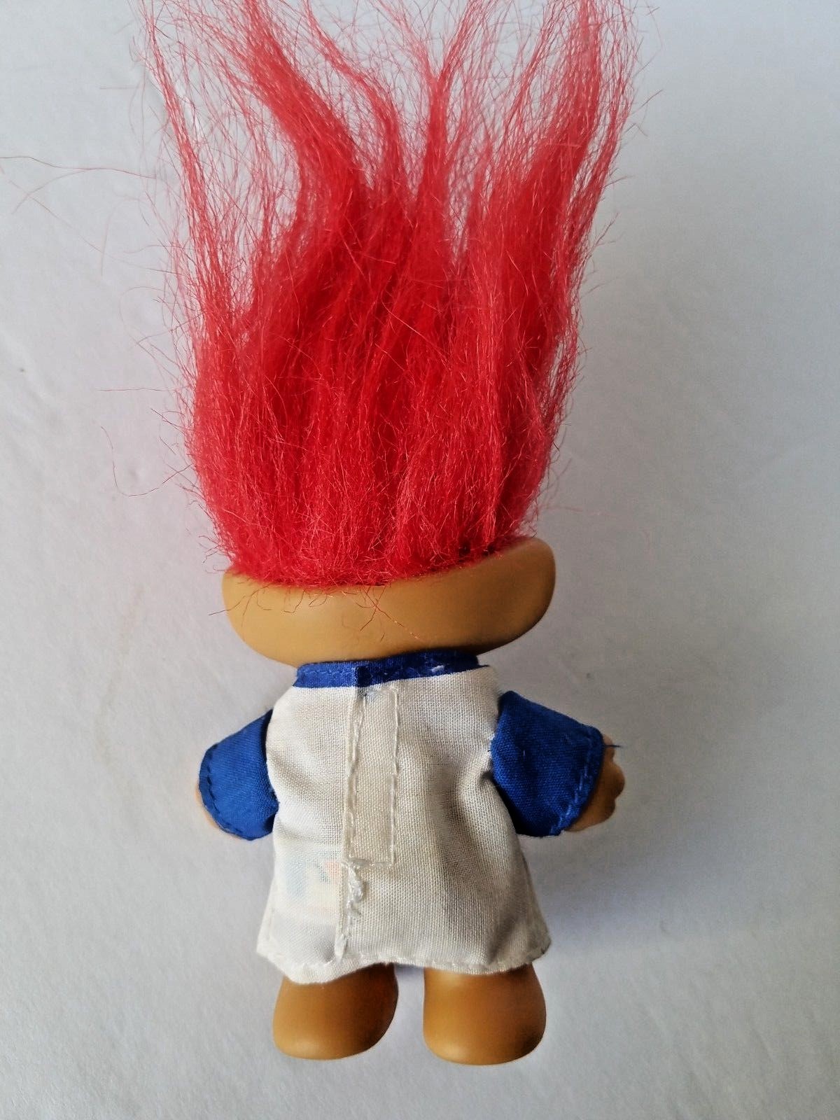 Phillies Troll Doll Good Luck Sports Doll Red Hair 3 inches RUSS Vintage