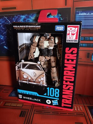TRANSFORMERS STUDIO SERIES 108 WHEELJACK Rise Of The Beasts Deluxe ROTB Pablo VW