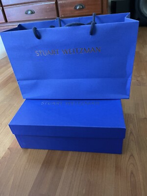 stuart weitzman empty bag and box