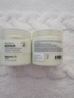Nature Lab Tokyo Perfect Repair Treatment Masque 6.7oz Color Safe Keratin Bamboo