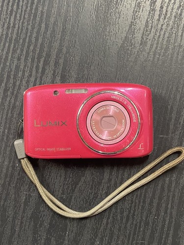 Panasonic DMC-S2 ピンク Panasonic Lumix S2 DMC-S2-P J 14.1 MP 4x Pink Digital Camera