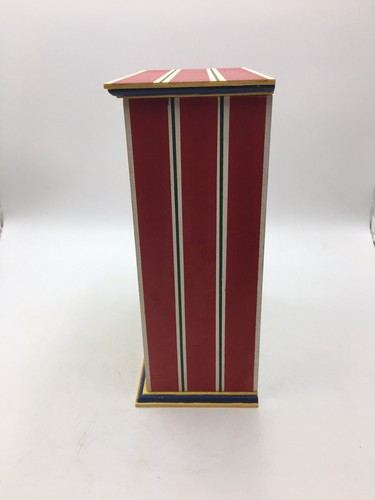 WOODEN ROOSTER CABINET WITH DRAWER AND DOOR