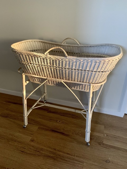 antique bassinet