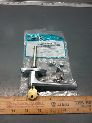 NOS National C8759-C415A-26D Keyed Cam Lock Door Handle, Key C415A, Chrome