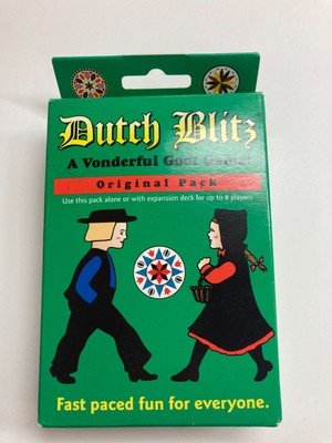 DUTCH BLITZ Card Game Complete Cards W Instructions & Box
