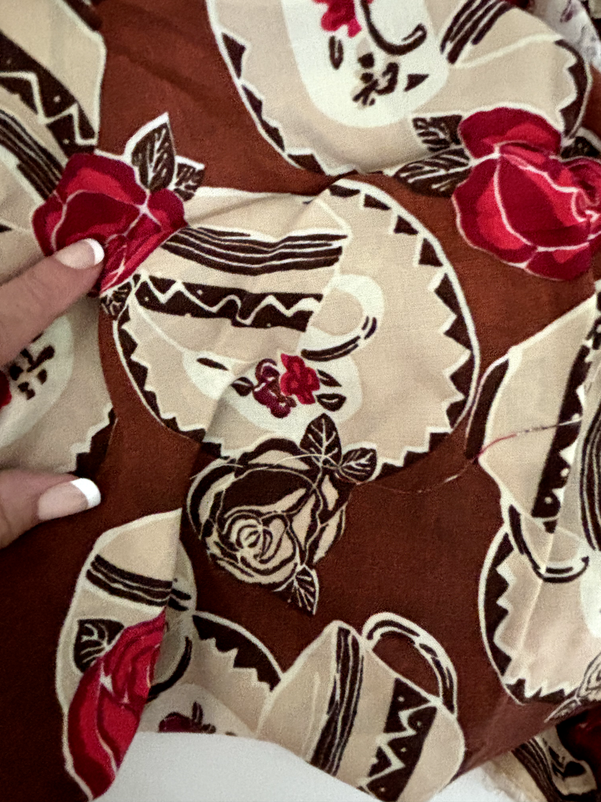 MCM Vtg RETRO 2 Yd 60X73 MCM Vtg RETRO 2 Yd 60X73
