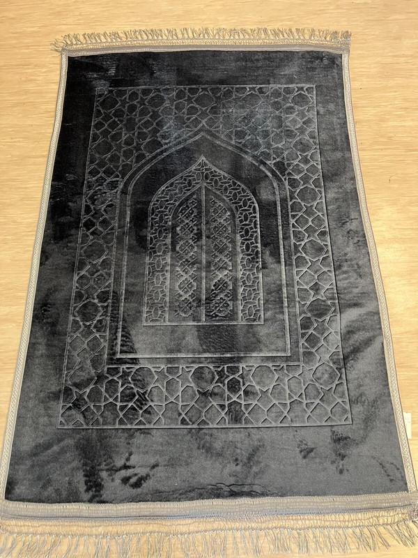 Gebetsteppich Weich Gepolstert Groß Teppich Salah Namazlik Vers. Farben Islam