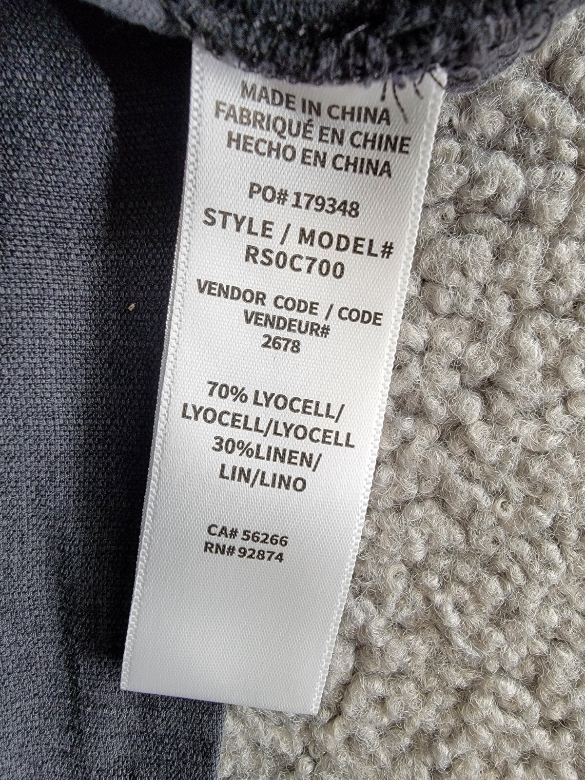 Splendid Lakeside Linen Blend Drawstring Jogger Pants Womens XS Lead Side Pocket - Picture 13 of 16