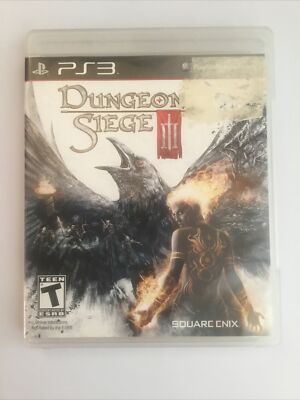 Dungeon Siege III (Sony PlayStation 3, 2011) Complete With Manual