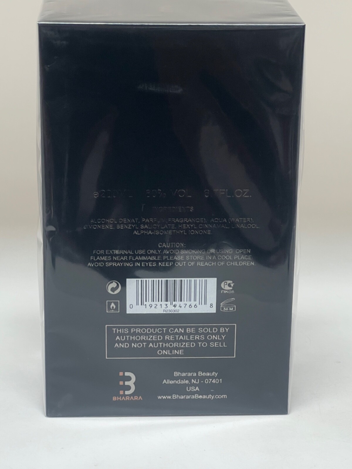 BHARARA KING Eau de Parfum for Men 6.7 OZ / 200ML