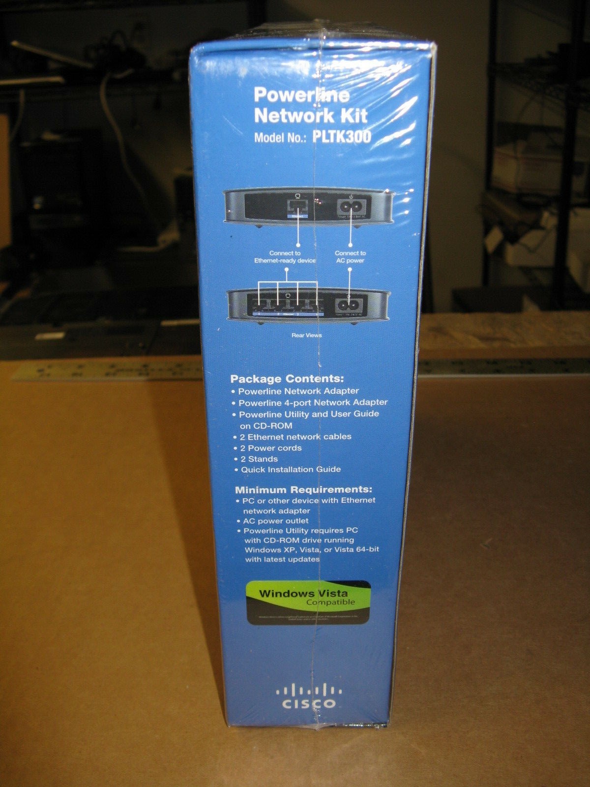 Linksys by Cisco PLTK300 Powerline High Speed Network Kit Brand New NIB
