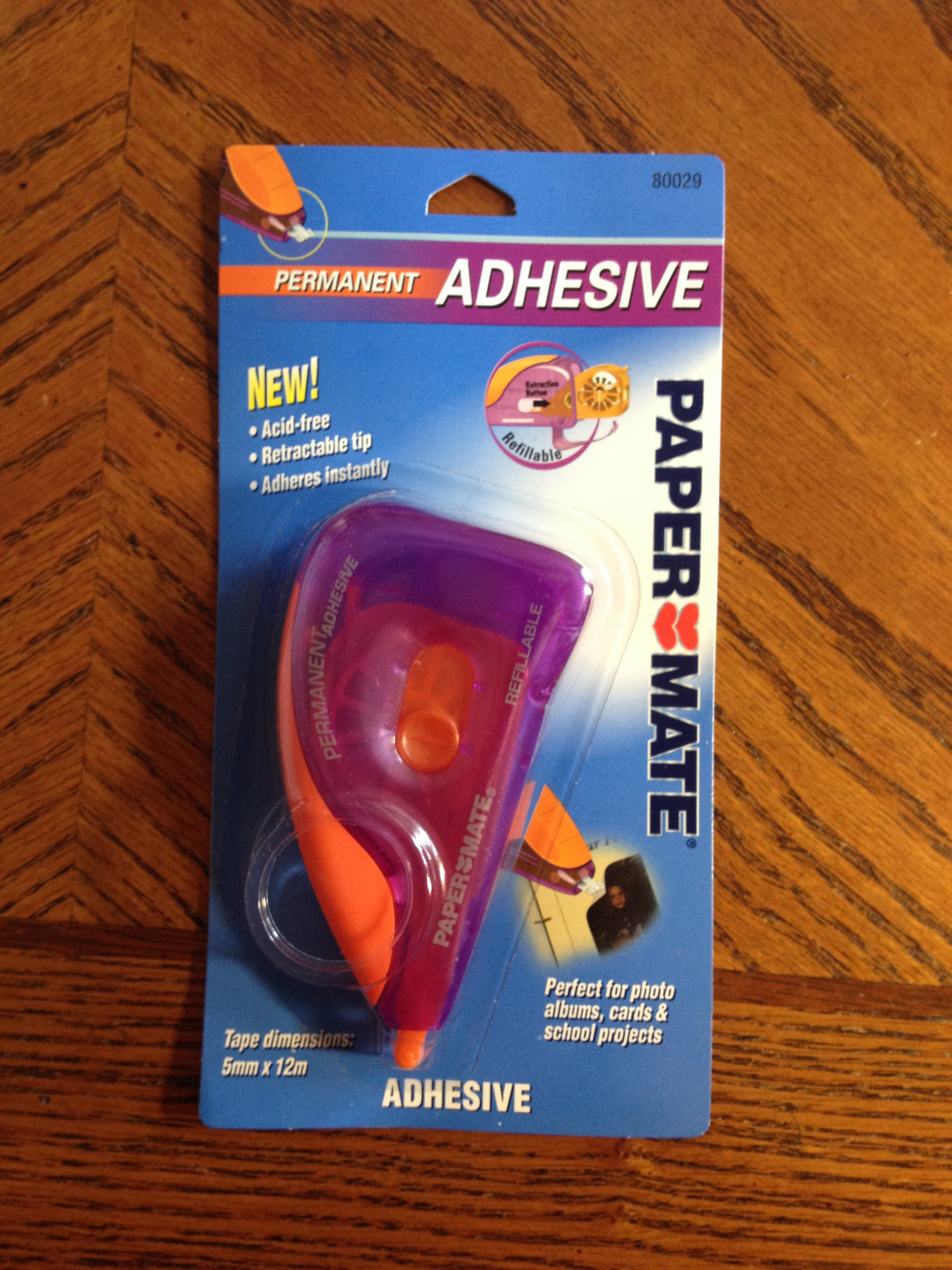 Reduced! Paper Mate Permanent Dryline Adhesive 80029 - Case of 6