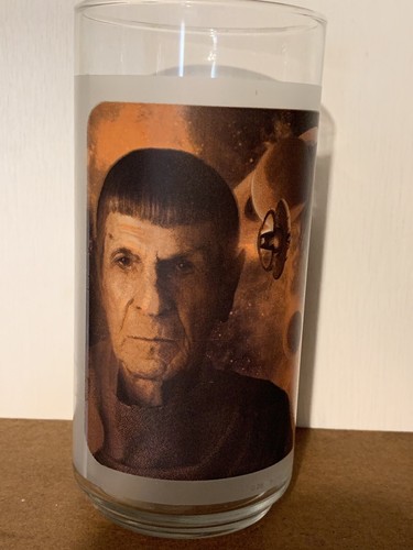 Star Trek Spock Glass Drinking Cup